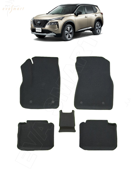 Nissan X-Trail (T33) вариант макси 3d 2022 - н.в. коврики EVA Smart