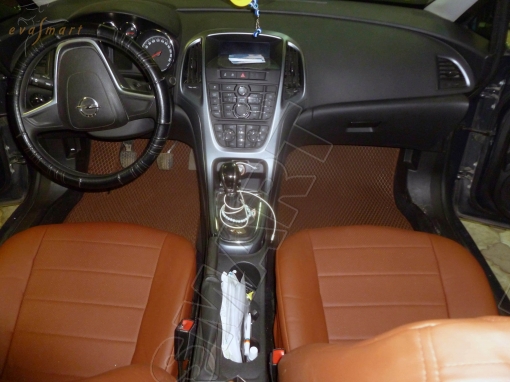 Opel Astra J GTC 2009 - 2017 коврики EVA Smart