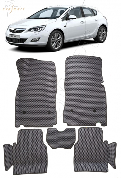 Opel Astra J вариант макси 3d 2009 - 2017 коврики EVA Smart