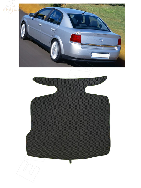 Opel Vectra C багажник седан 2002 - 2008 коврики EVA Smart