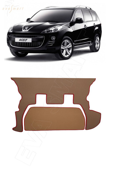 Peugeot 4007 2007 - 2012 коврики EVA Smart