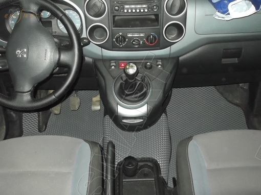 Peugeot Partner Tepee II 2007 - 2012 коврики EVA Smart