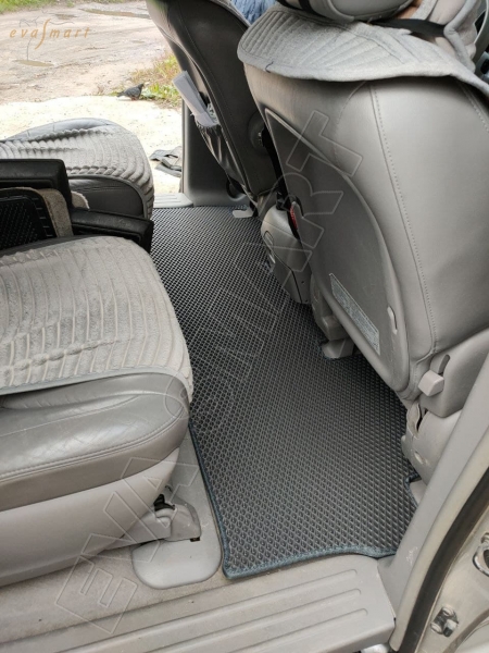 Toyota Sienna II 7 мест 2003 - 2010 коврики EVA Smart