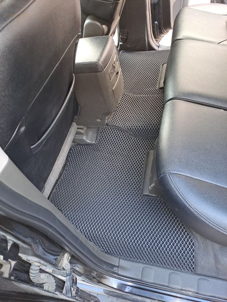Nissan Pathfinder III (R51) рестайлинг 7 мест 2010 - 2014 коврики EVA Smart