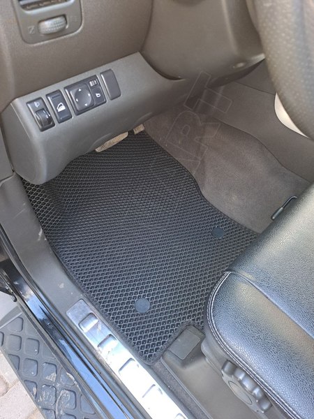 Nissan Pathfinder IV (R52) 7 мест 2014 - н.в. коврики EVA Smart