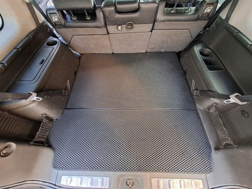 Nissan Pathfinder III (R51) багажник 2010 - 2014 коврики EVA Smart