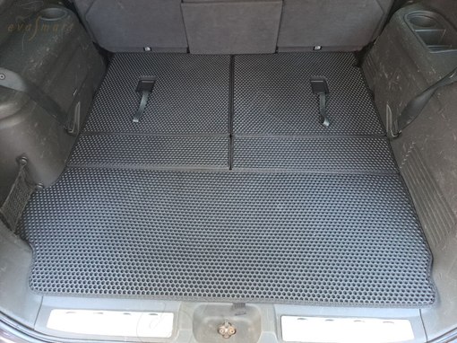 Nissan Pathfinder III (R51) багажник 2010 - 2014 коврики EVA Smart