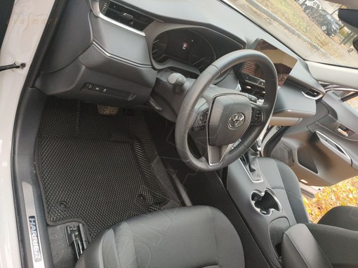 Toyota Harrier IV (XU80) пресс борта 2020 - н.в. коврики EVA Smart