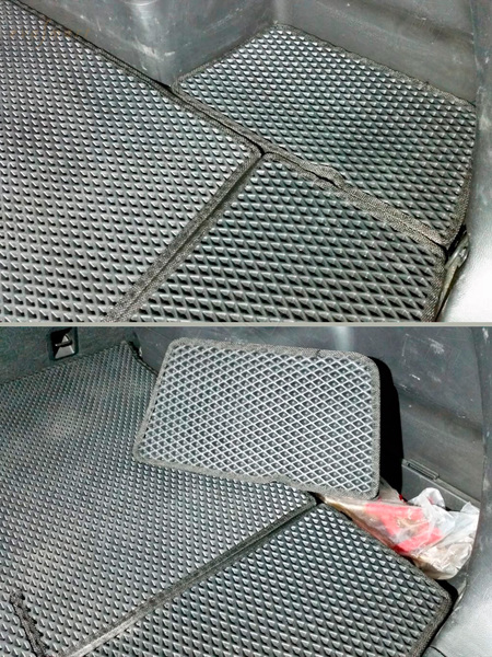 Chevrolet Captiva 5 мест 2011 - 2018 коврик в багажник EVA Smart