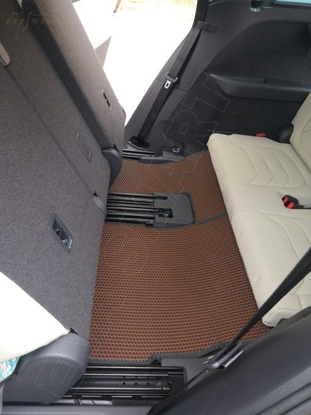 Skoda Kodiaq 7мест пресс борта 2016 - н.в. коврики EVA Smart