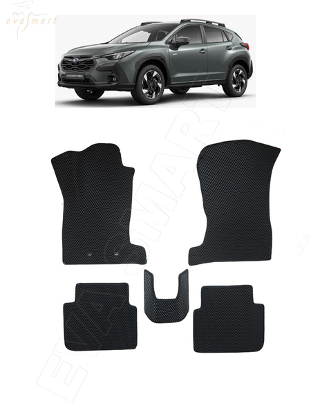 Subaru Crosstrek III 2022 - н.в. коврики EVA Smart