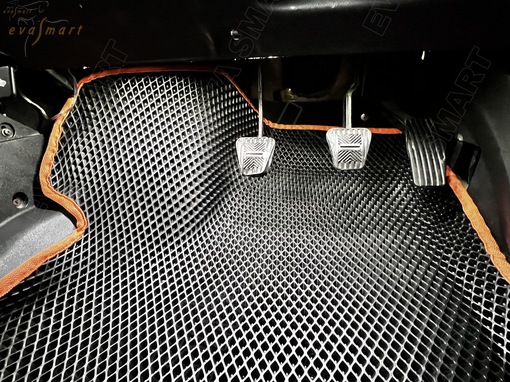 Lada Priora пресс борта рестайлинг 2013 - 2018 коврики EVA Smart