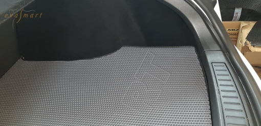 Tesla Model S 2012 - 2016 коврик в багажник EVA Smart
