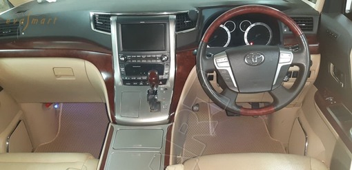 Toyota Alphard II правый руль 2008 - 2014 коврики EVA Smart