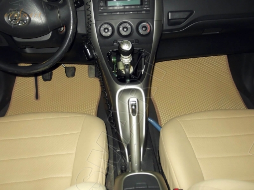 Toyota Auris I 2006 - 2012 коврики EVA Smart
