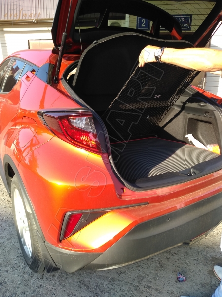 Toyota C-HR I 2016 - 2019 коврик в багажник EVA Smart