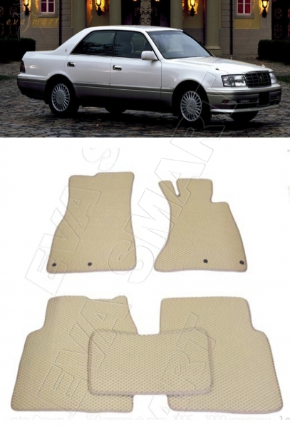 Toyota Crown S - 150 правый руль 1995 - 1999 коврики EVA Smart