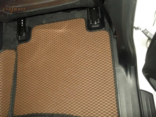 Toyota Fortuner II кроссовер 7 мест 2015 - н.в. коврики EVA Smart