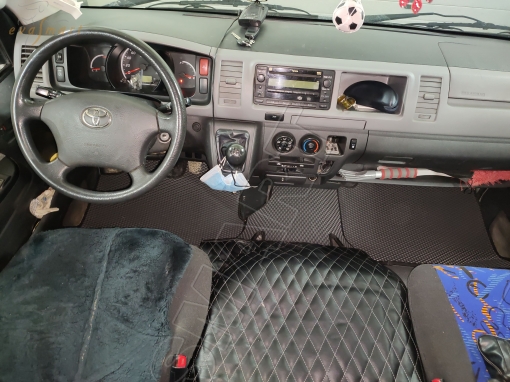 Toyota HiAce H200 рестайлинг 2010 - н.в. коврики два передних EVA Smart