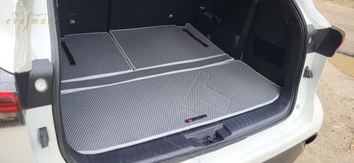 Toyota Highlander IV (U70) 2019 - н.в. коврик в багажник EVA Smart