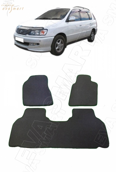 Toyota Ipsum I минивэн правый руль 1995 - 2001 коврики EVA Smart