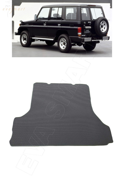 Toyota Land Cruiser 70 1984 - 2007 коврики EVA Smart