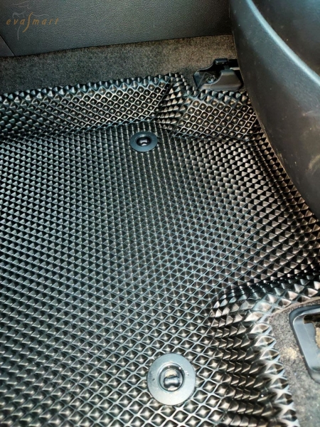 Toyota RAV4 V (XA50) нижняя педаль пресс борта 2019 - н.в. АКПП коврики EVA Smart