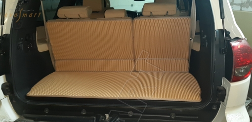 Toyota Sequoia II 7 мест 2008 - н.в. коврик в багажник макси EVA Smart