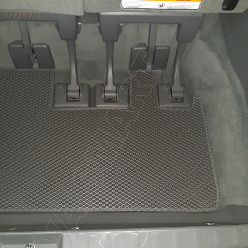 Toyota Sienna III 7мест 2010 - 2020 коврики EVA Smart