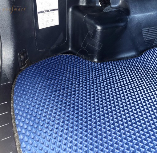 Toyota Voxy II (R70) рестайлинг 8мест багажник 2010 - 2013 коврики EVA Smart