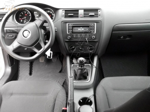 Volkswagen Jetta VI 2010 - 2018 коврики EVA Smart