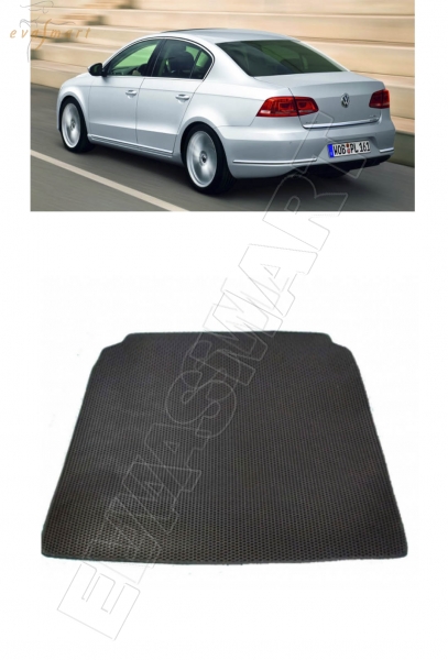 Volkswagen Passat B7 2011 - 2015 коврик в багажник седан EVA Smart