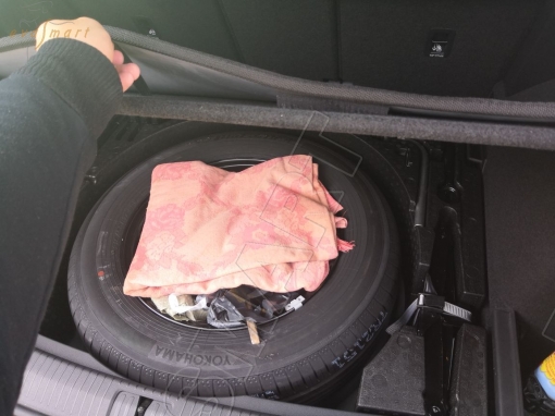 Volkswagen Tiguan II 2016 - н.в. коврик в багажник EVA Smart