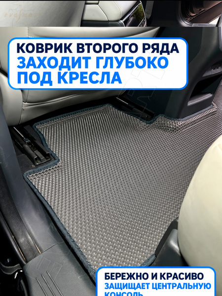 GAC GS8 II 5 мест пресс борта 2021 - н.в. коврики EVA Smart